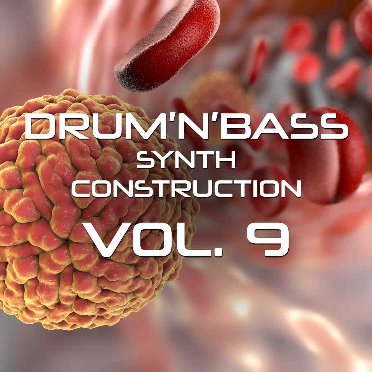 Rafal Kulik - Drum n Bass Synth Construction Vol.9 Sample Packs Software GUI Artwork
