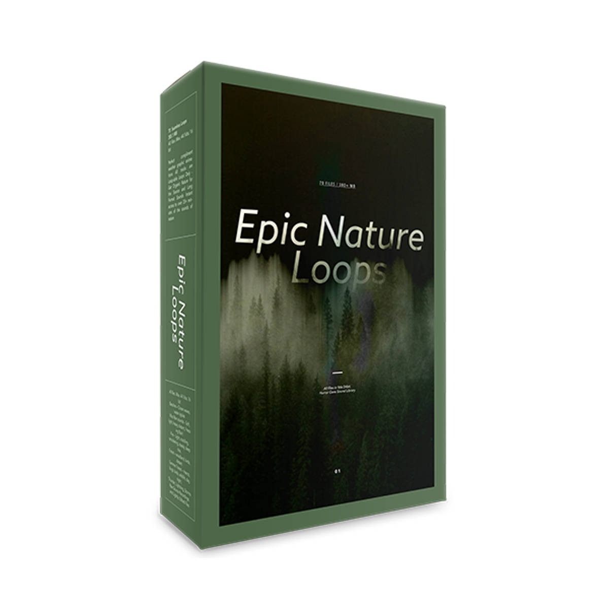 Epic Stock Media - Epic Nature Loops Sample Packs Software GUI Artwork