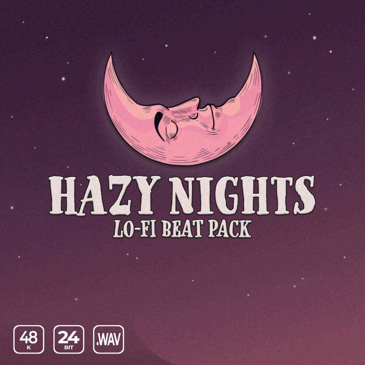 Epic Stock Media - Hazy Nights Lo-fi Beat Pack Sample Packs Software GUI Artwork