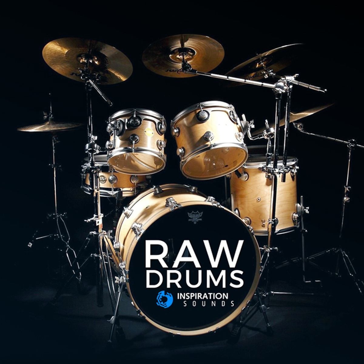 Inspiration Sounds - Raw Drums Sample Packs Software GUI Artwork