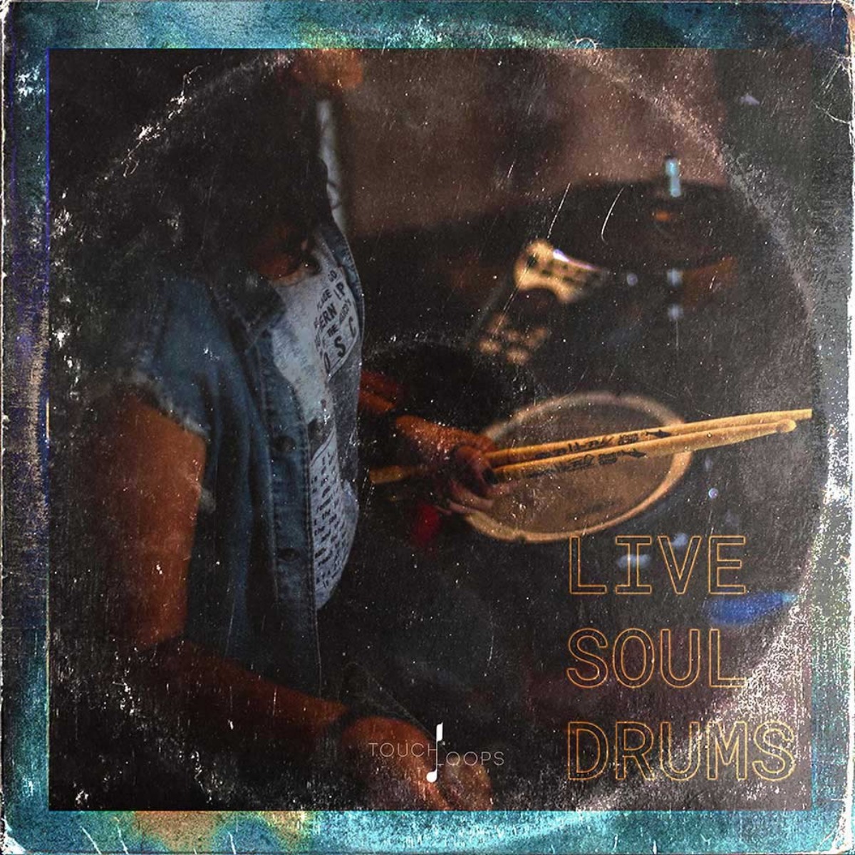 Touch Loops - Live Soul Drums Sample Packs Software GUI Artwork