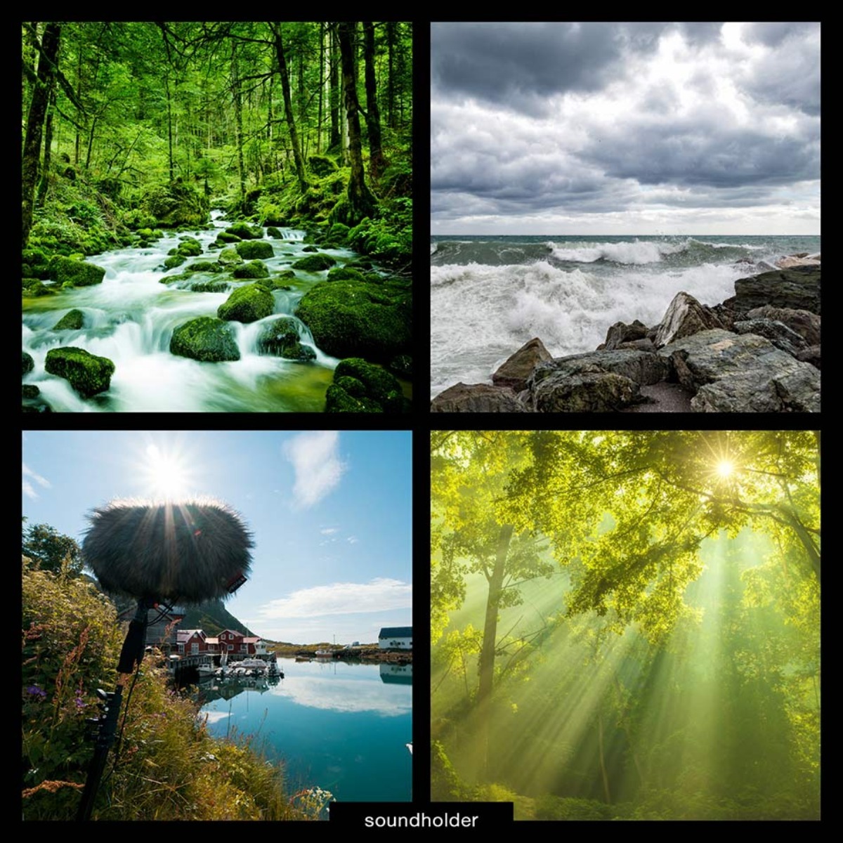 Soundholder - Nature Ambients Bundle Sample Packs Software GUI Artwork