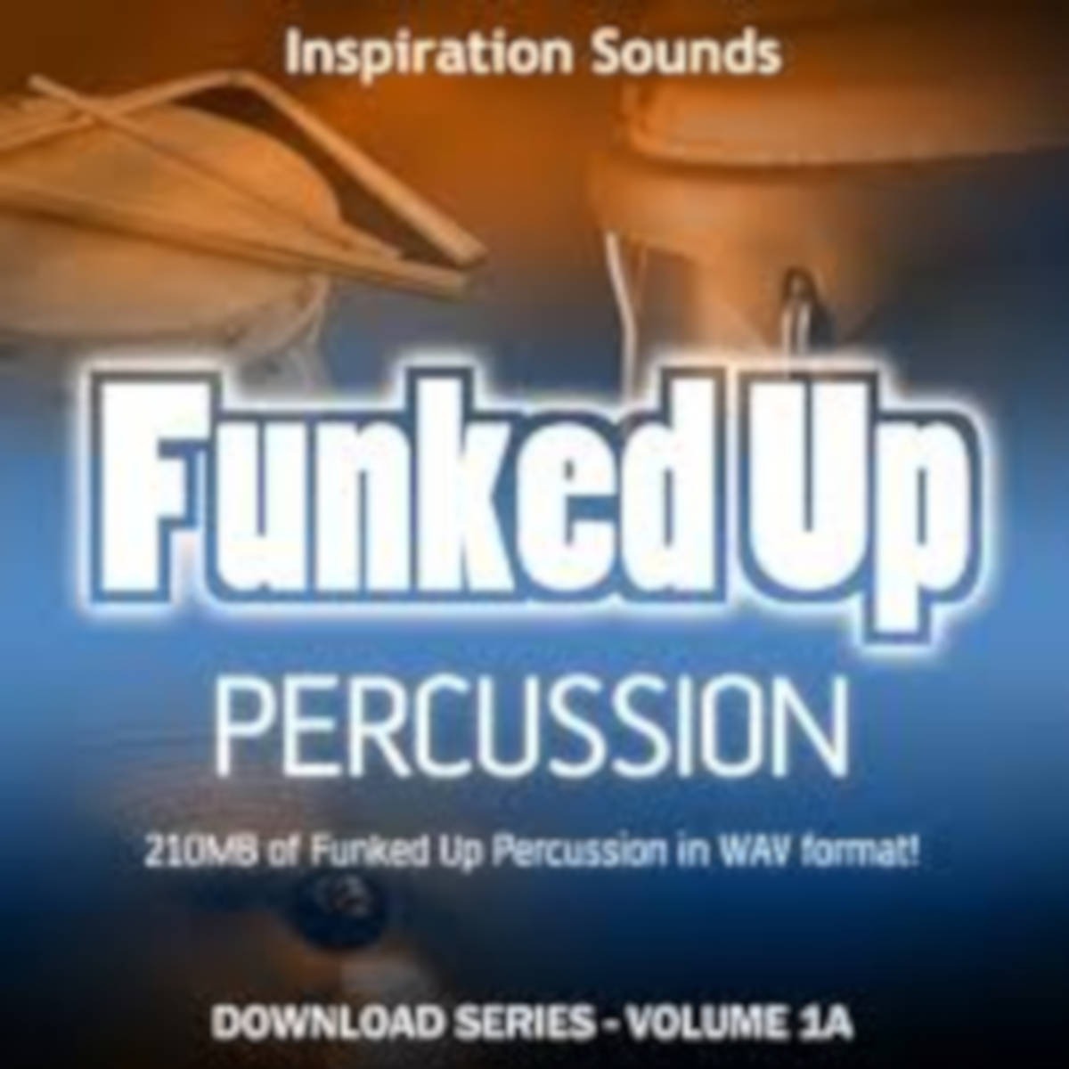Inspiration Sounds - Funked Up Percussion Sample Packs Software GUI Artwork