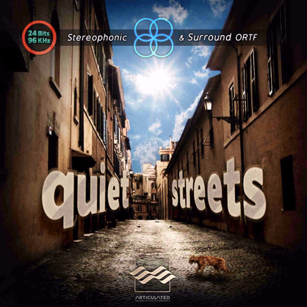 Articulated Sounds - Quiet Streets Sample Packs Software GUI Artwork