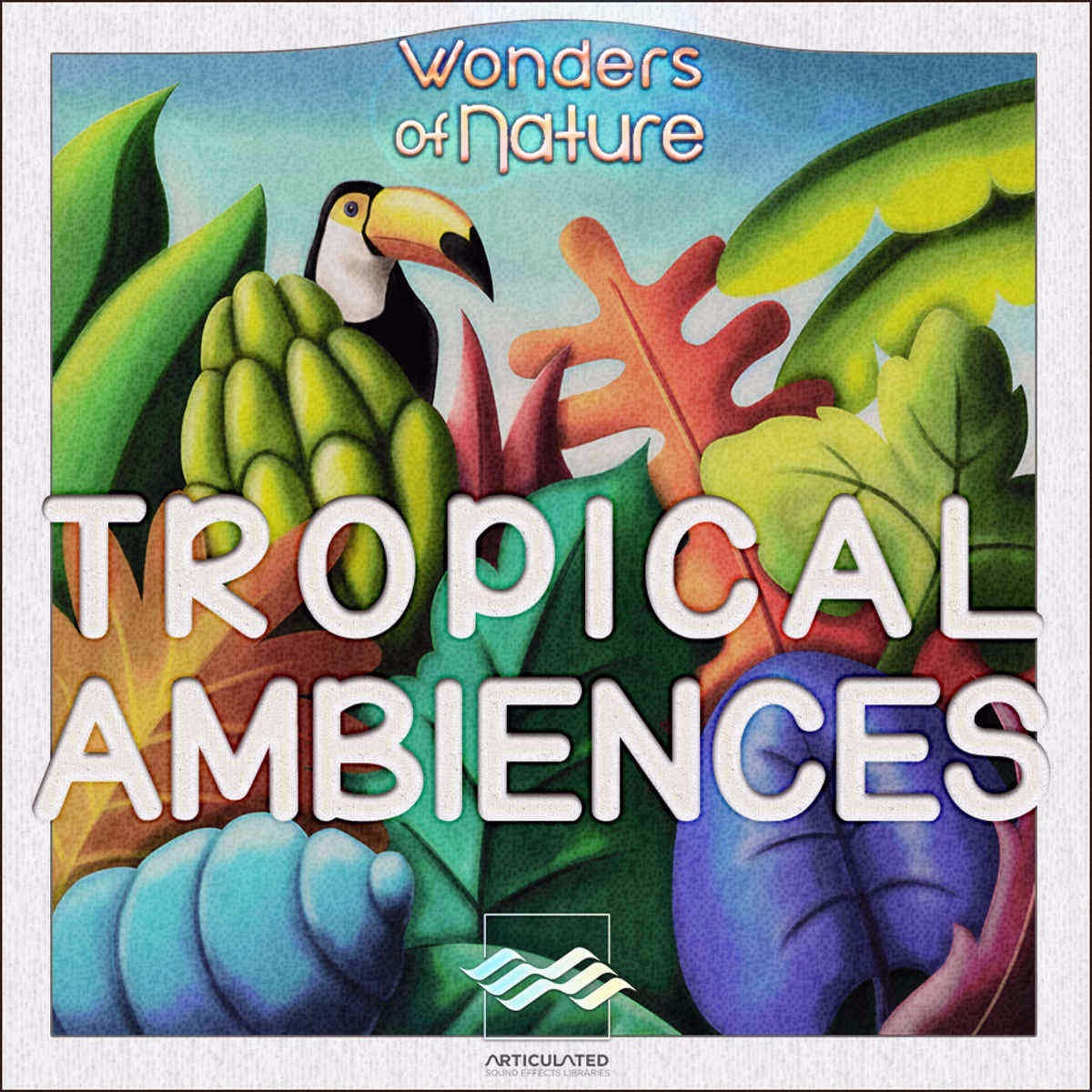 Articulated Sounds - Tropical Ambiences Sample Packs Software GUI Artwork