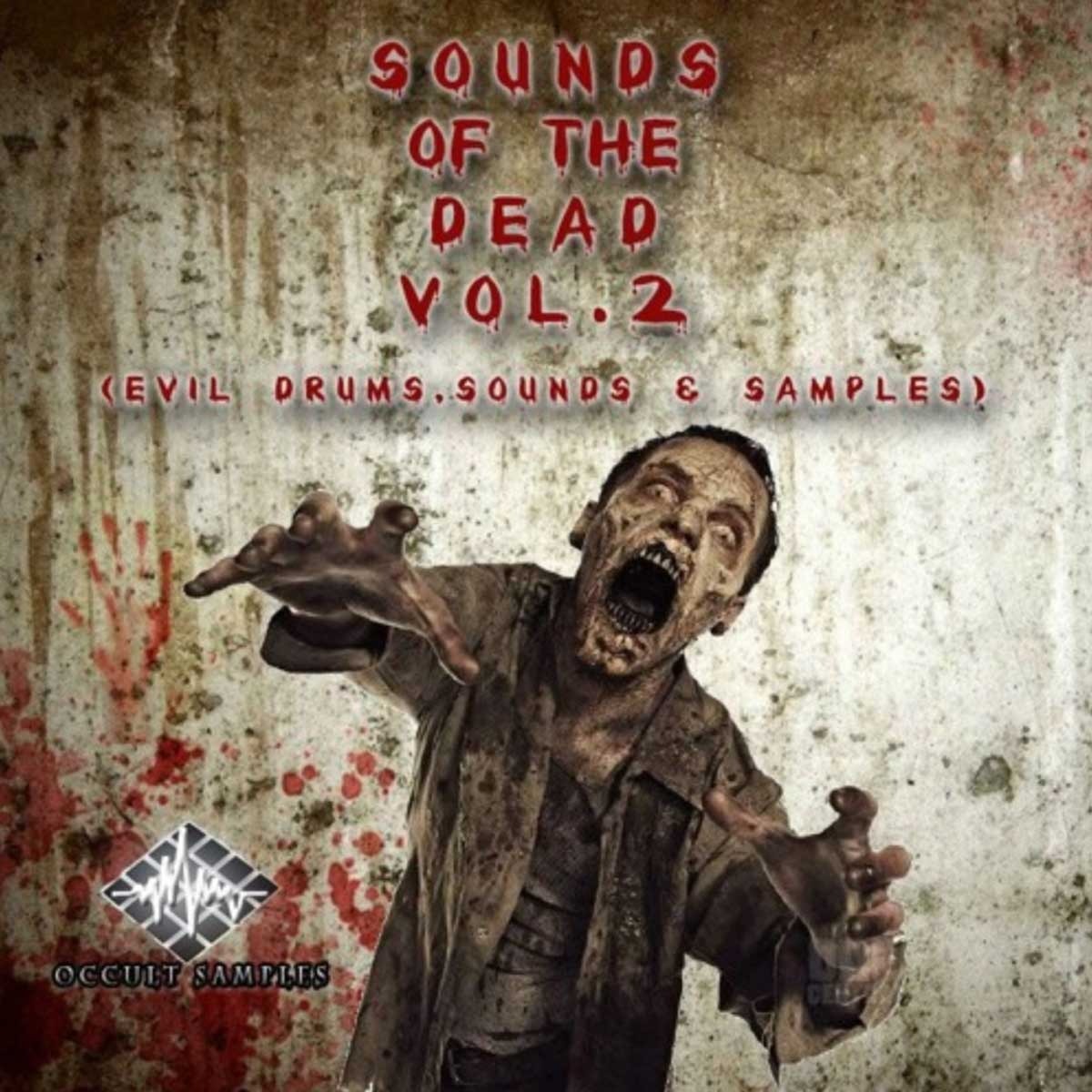 Occult Samples - Sounds of the Dead Vol 2 Sample Packs Software GUI Artwork