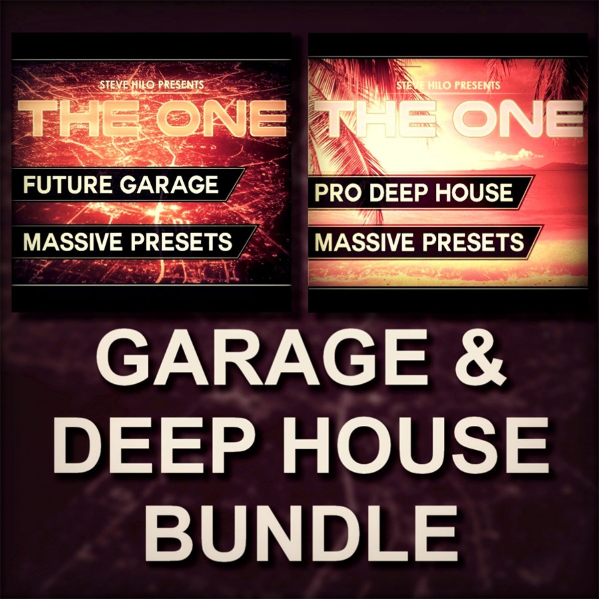 The ONE Series - Garage and Deep House Sample Packs Software GUI Artwork
