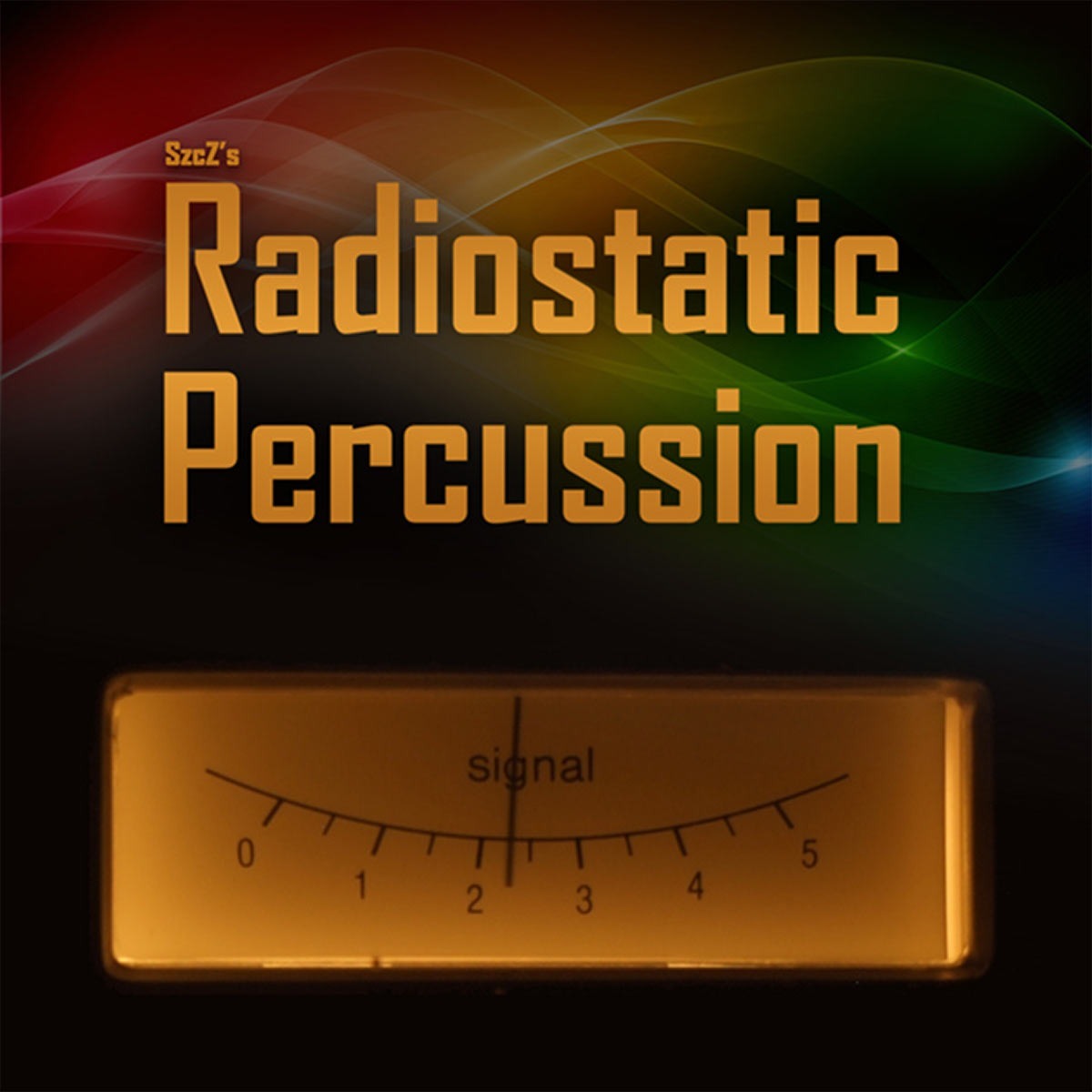 SzcZ - Radiostatic Percussion Sample Packs Software GUI Artwork