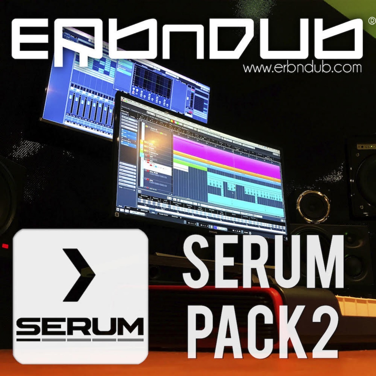 Erb N Dub - Serum DnB Pack 2 Presets Software GUI Artwork