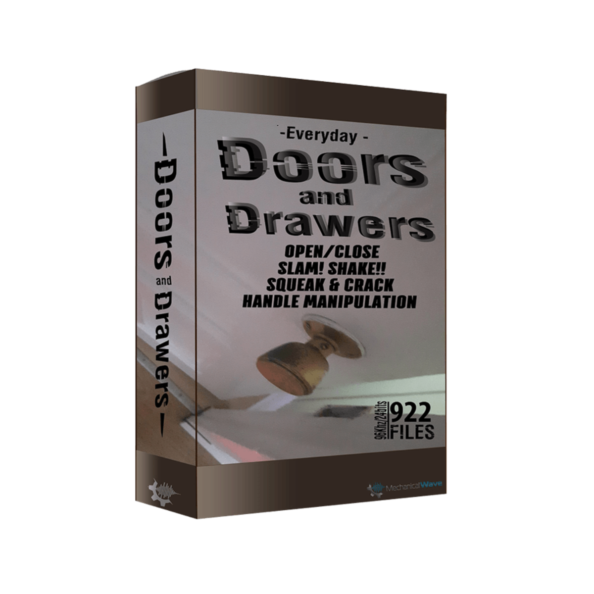 Mechanical Wave - Doors and Drawers Sample Packs Software GUI Artwork