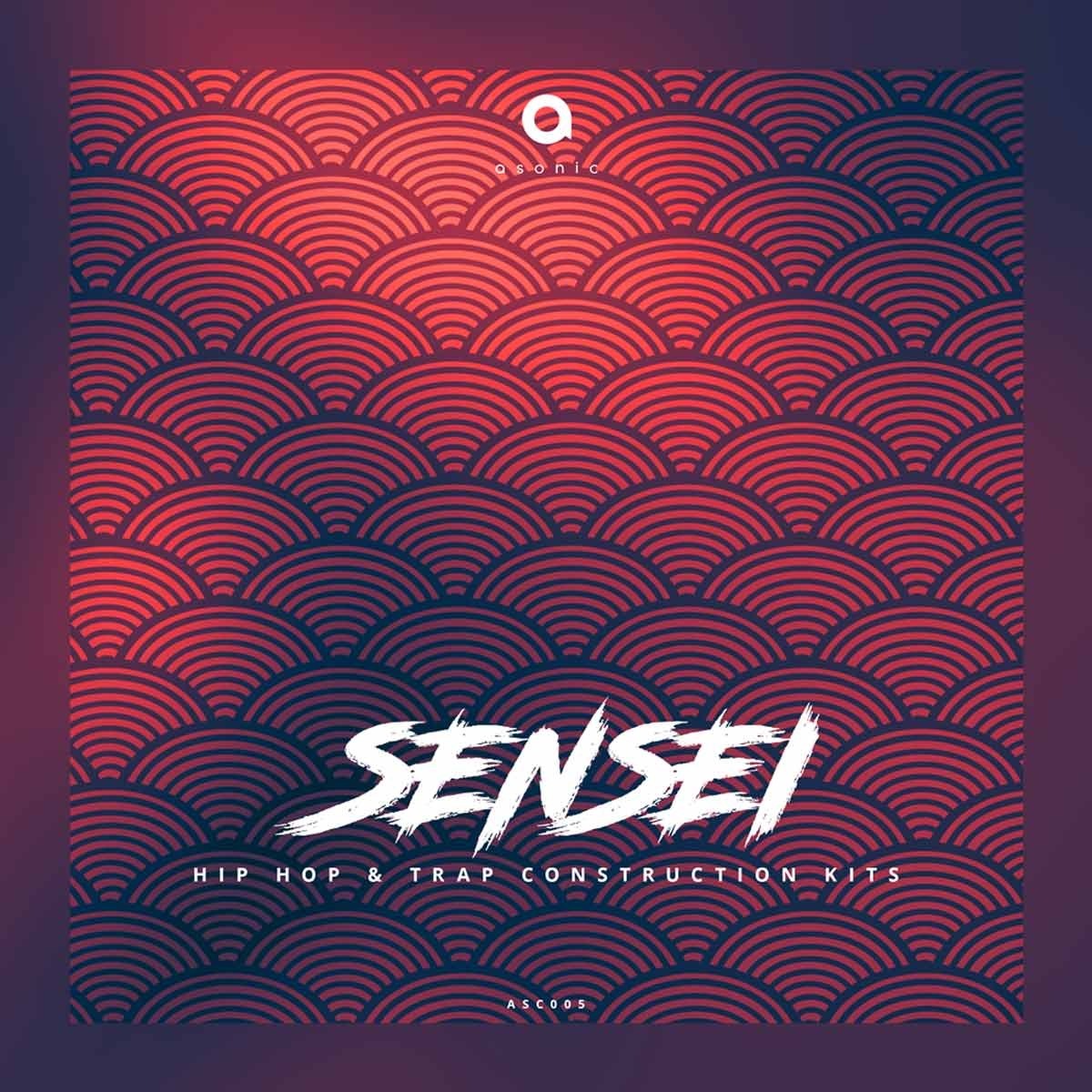 Asonic - Sensei Sample Packs Software GUI Artwork