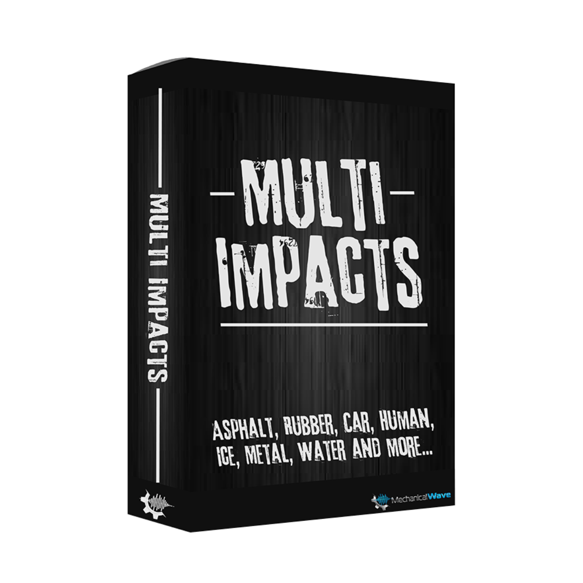 Mechanical Wave - Multi-Impacts Sample Packs Software GUI Artwork