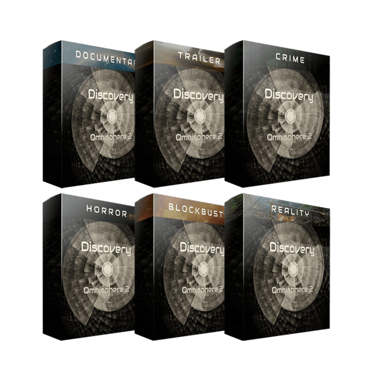 Triple Spiral Audio - Discovery Bundle Presets Software GUI Artwork