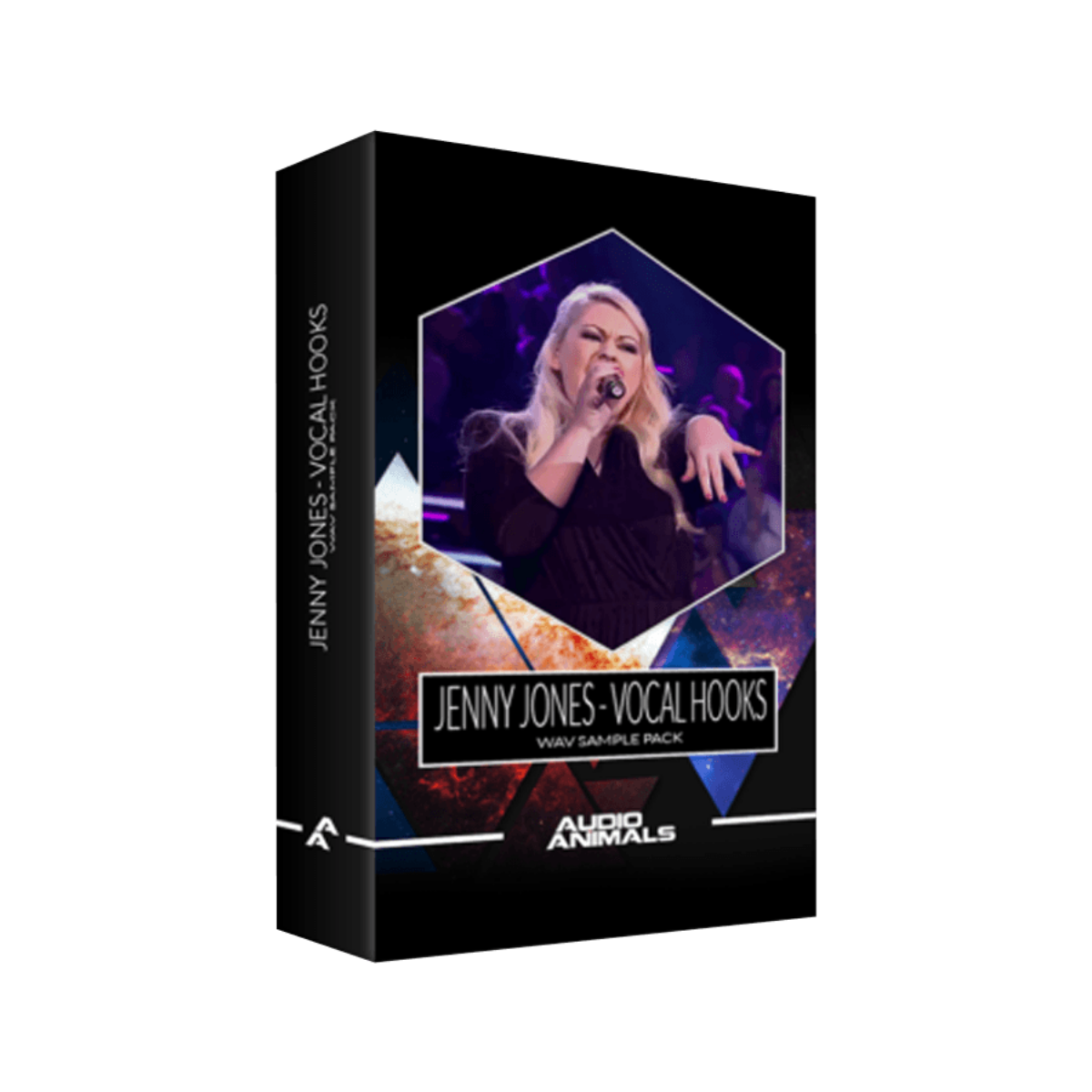 Audio Animals - Jenny Jones – Vocal Hooks Sample Packs Software GUI Artwork