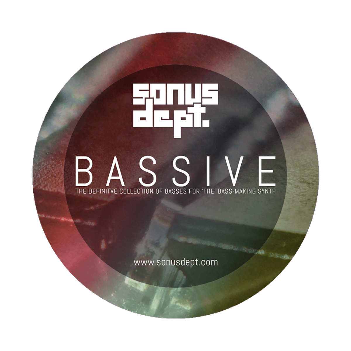 Sonus Dept - Bassive Presets Software GUI Artwork