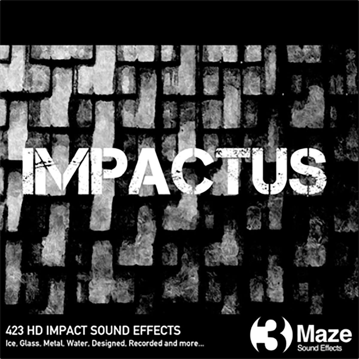 3Maze - Impactus Sample Packs Software GUI Artwork