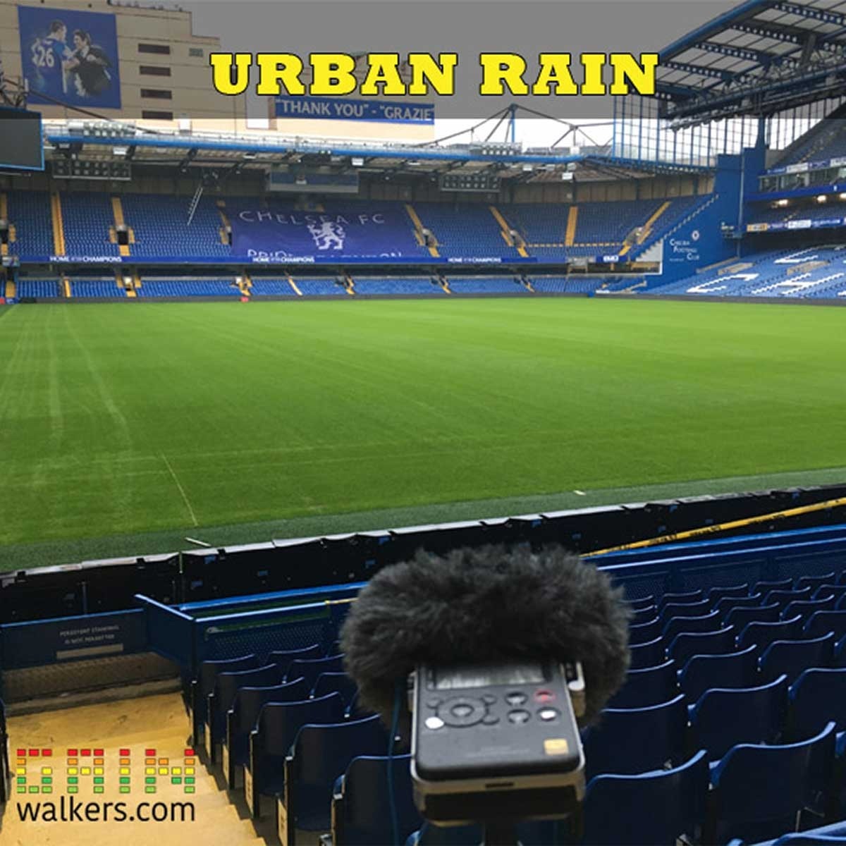 Gain Walkers - Urban Rain Sample Packs Software GUI Artwork