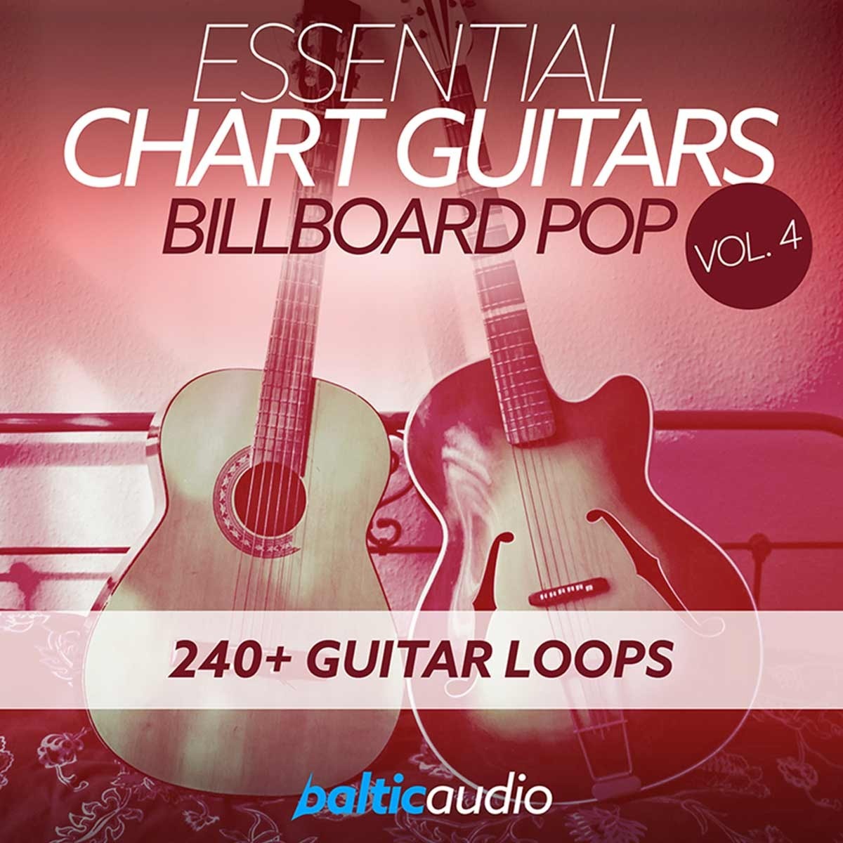 Baltic Audio - Essential Chart Guitars Vol 4: Billboard Pop Sample Packs Software GUI Artwork