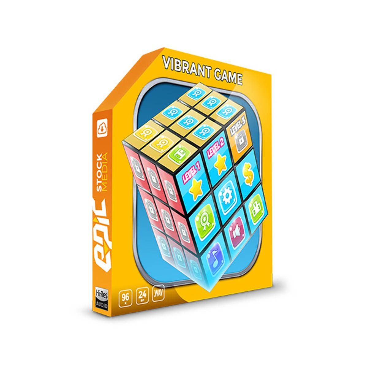 Epic Stock Media - Vibrant Game Sample Packs Software GUI Artwork