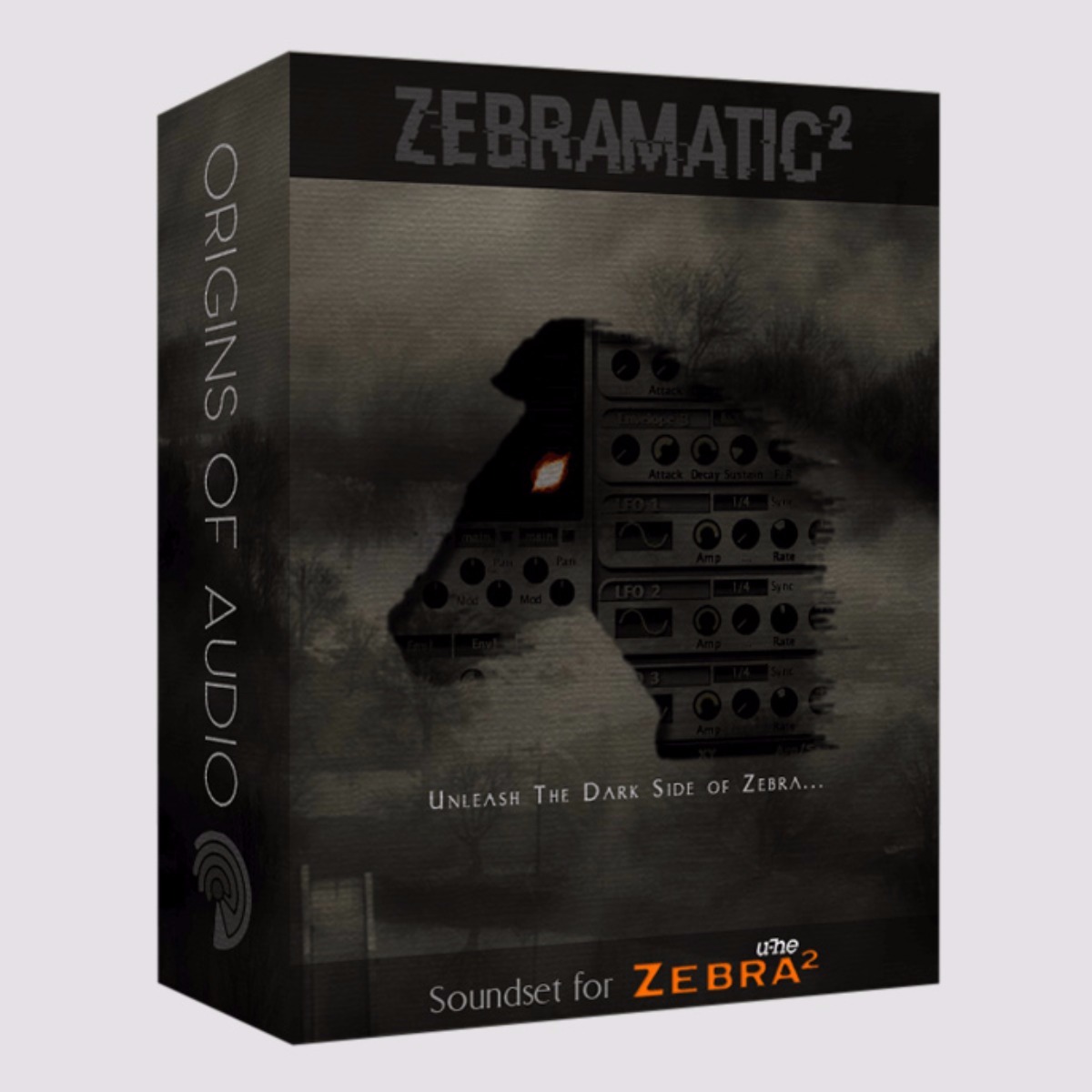 Origins of Audio - Zebramatic II Presets Software GUI Artwork