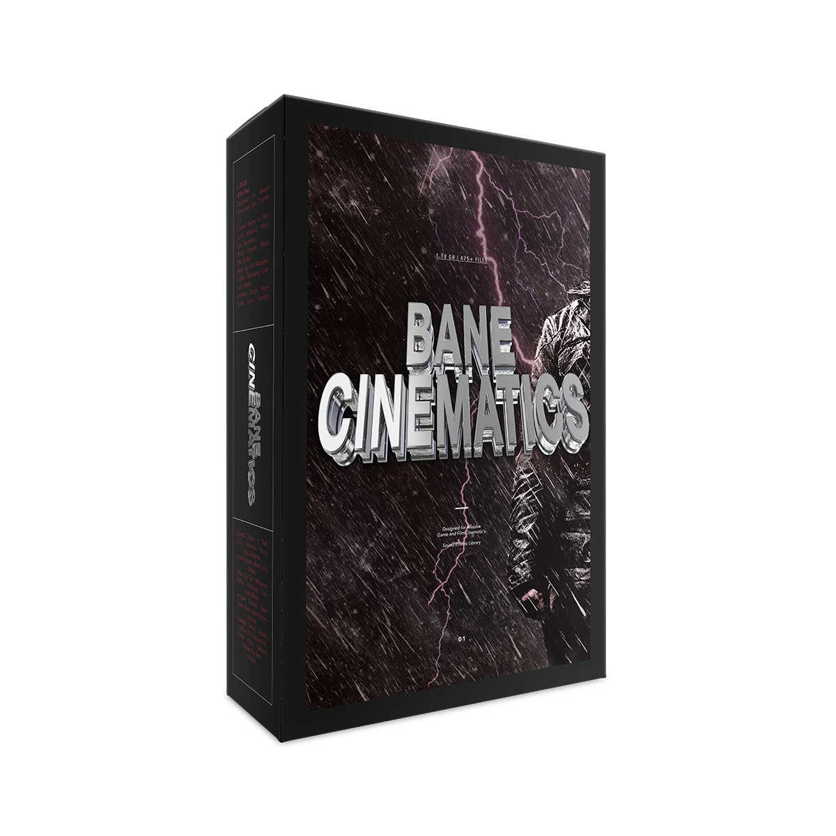 Epic Stock Media - Bane Cinematics Sample Packs Software GUI Artwork