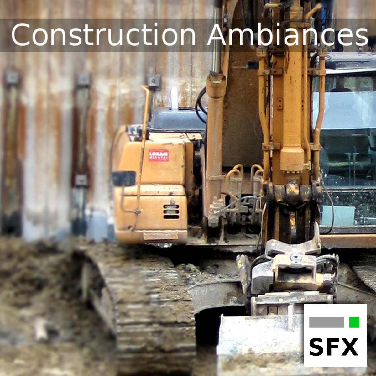 Hzandbits - Construction Ambiances I Sample Packs Software GUI Artwork
