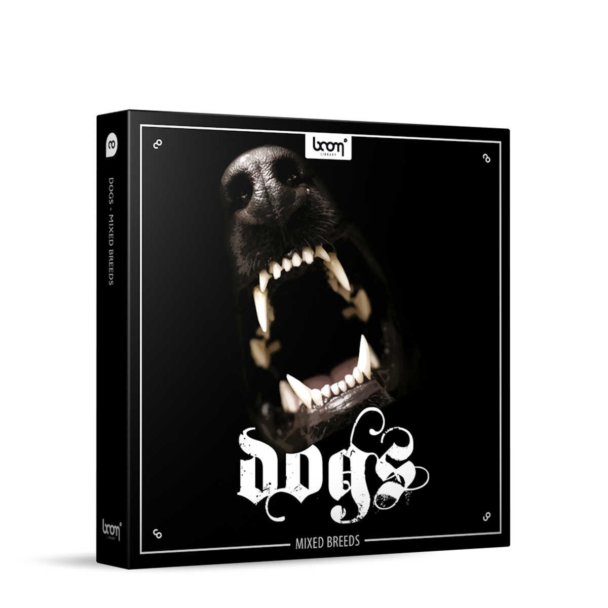 BOOM Library - Dogs Sample Packs Software GUI Artwork