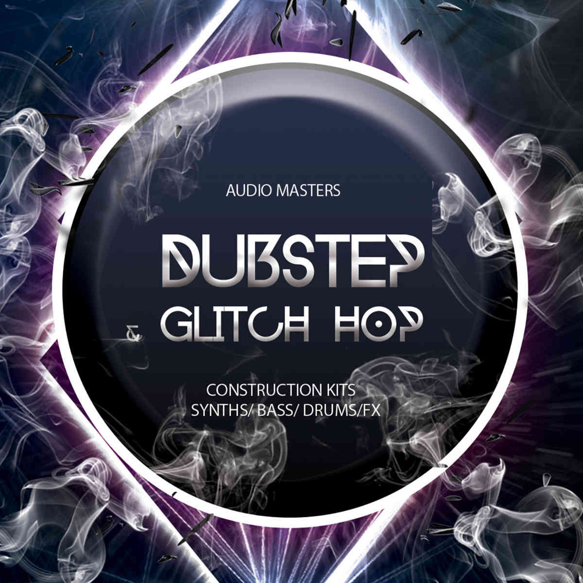 Audio Masters - Dubstep & Glitch Hop Sample Packs Software GUI Artwork