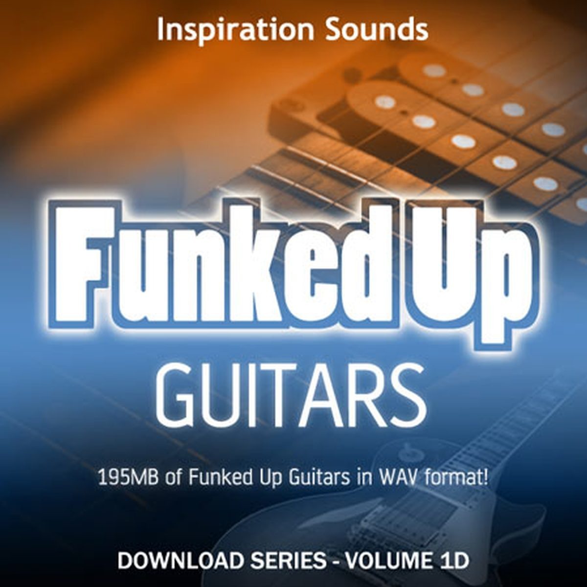 Inspiration Sounds - Funked Up Guitars Sample Packs Software GUI Artwork