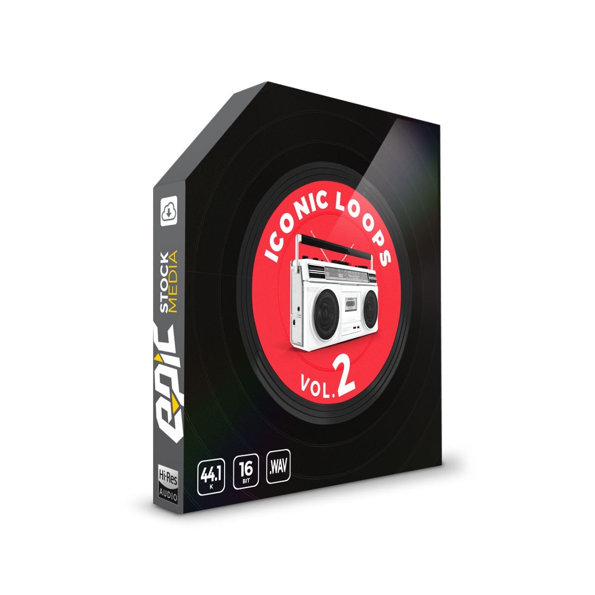 Epic Stock Media - Iconic Loops Vol. 2 Sample Packs Software GUI Artwork