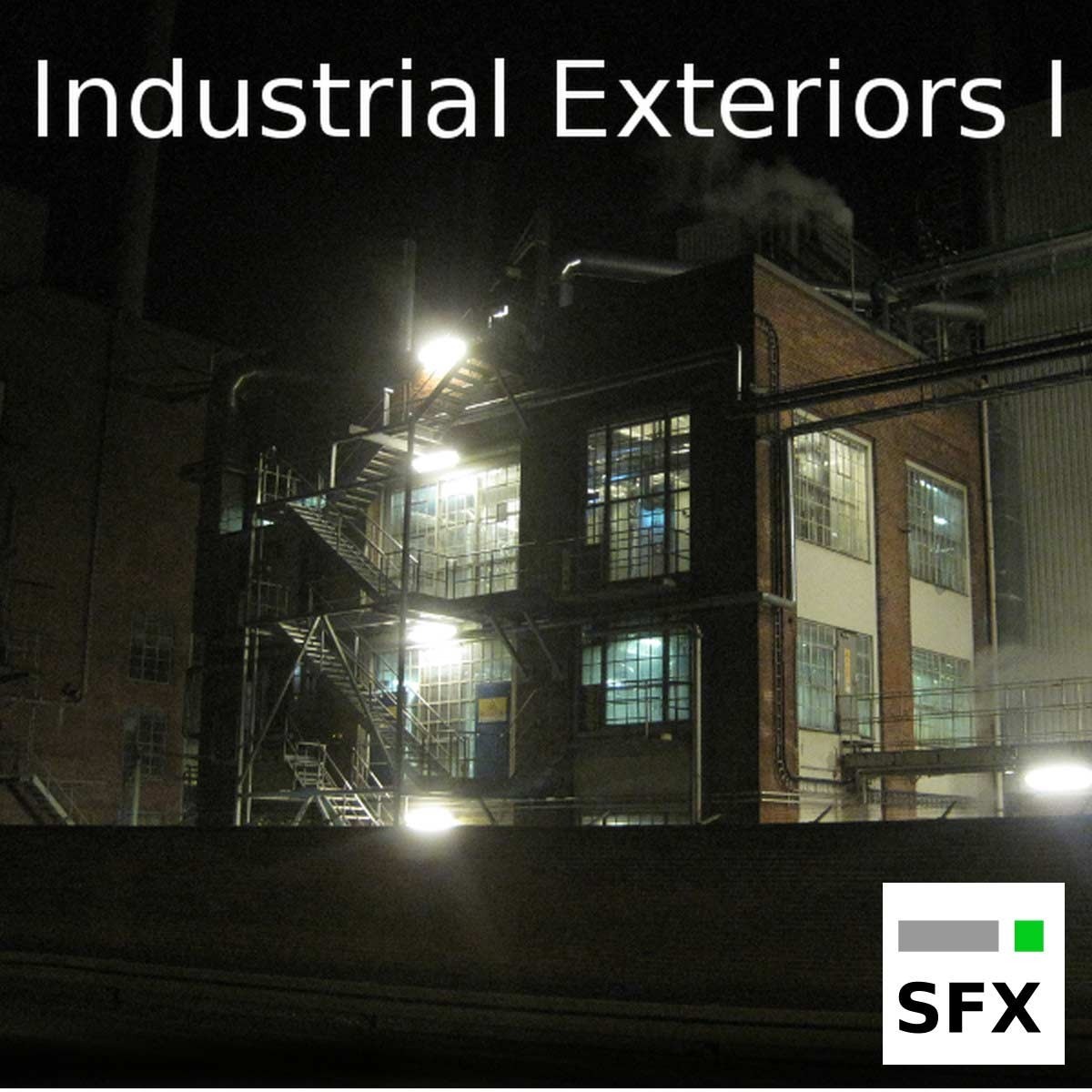 Hzandbits - Industrial Exteriors I Sample Packs Software GUI Artwork
