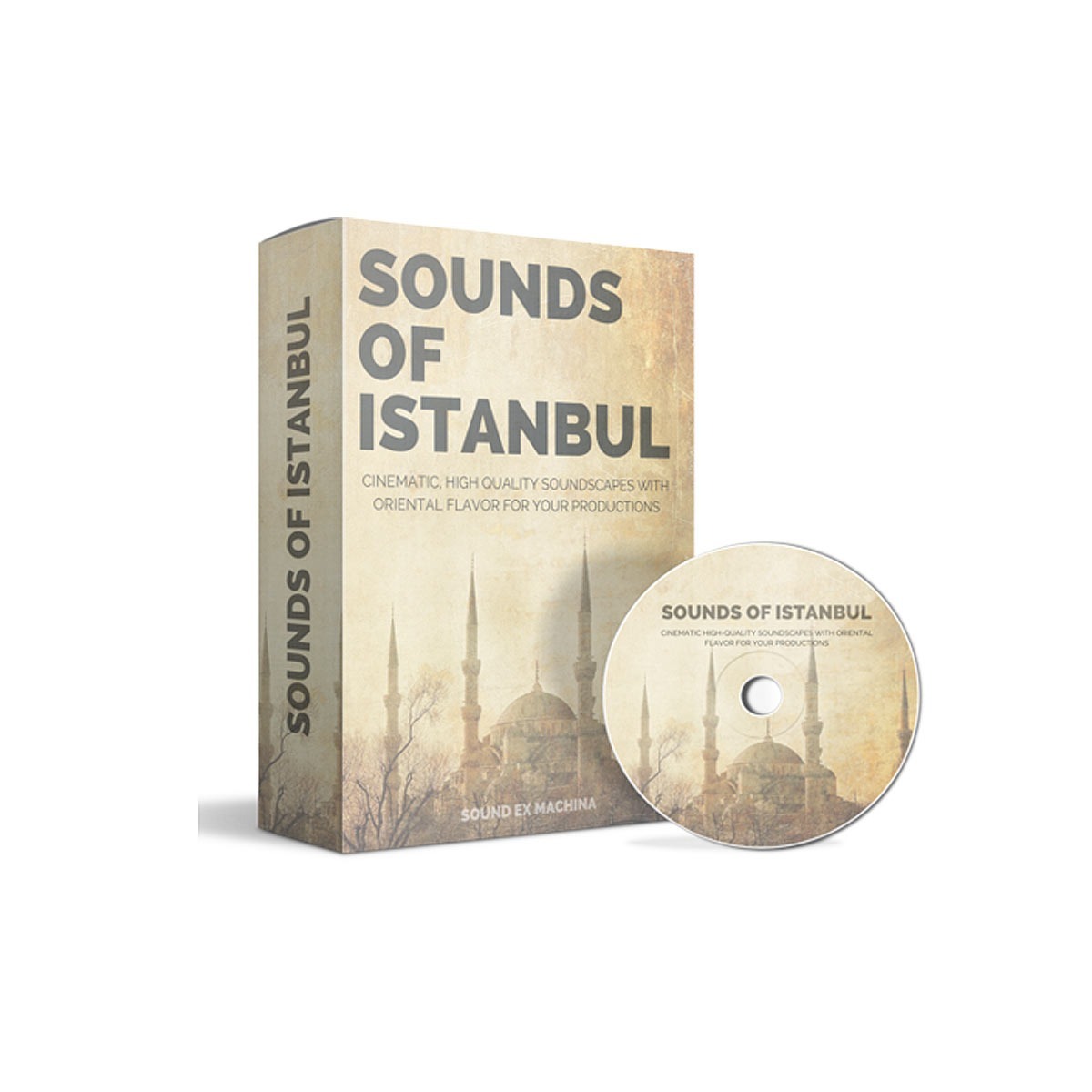 Sound Ex Machina - Sounds Of Istanbul Sample Packs Software GUI Artwork
