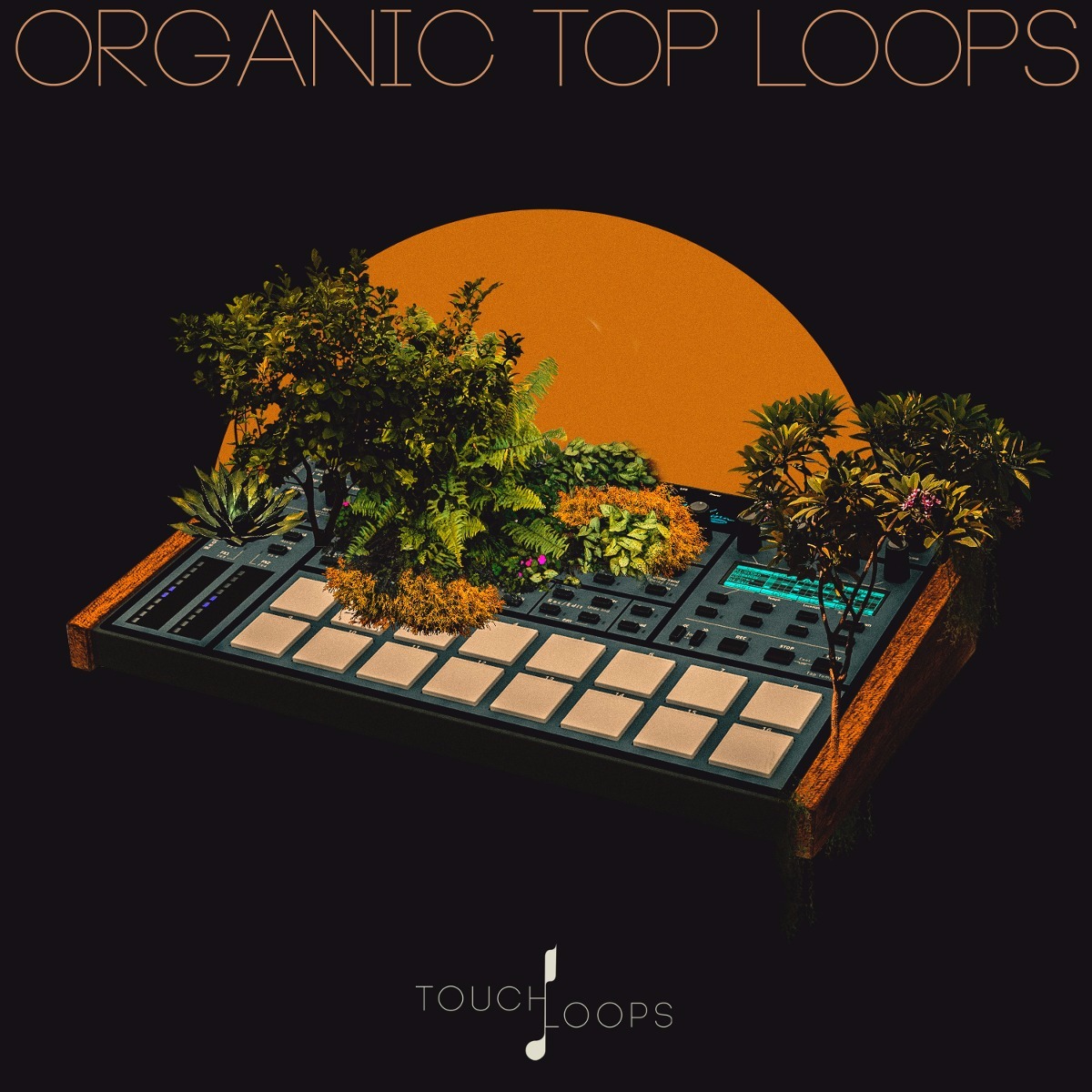 Touch Loops - Organic Top Loops Sample Packs Software GUI Artwork
