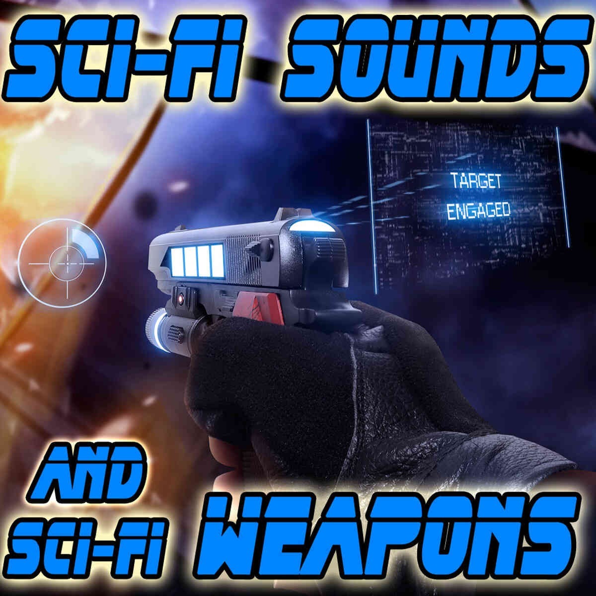 Gamemaster Audio - Sci-Fi Sounds and Sci-Fi Weapons Sample Packs Software GUI Artwork