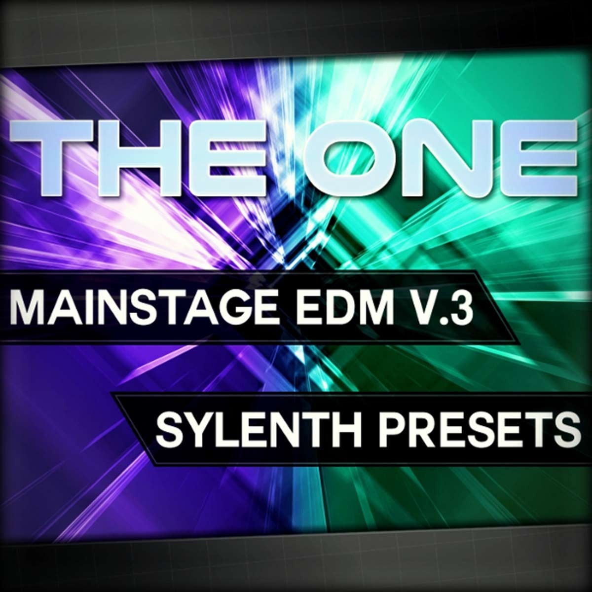 The ONE Series - THE ONE: Mainstage EDM Vol. 3 Presets Software GUI Artwork