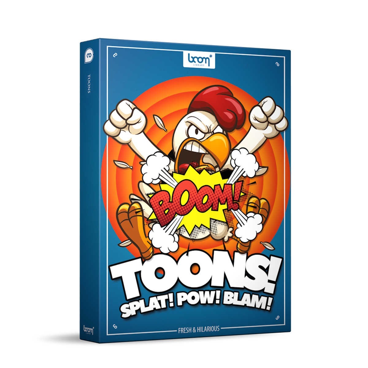 BOOM Library - Toons Sample Packs Software GUI Artwork