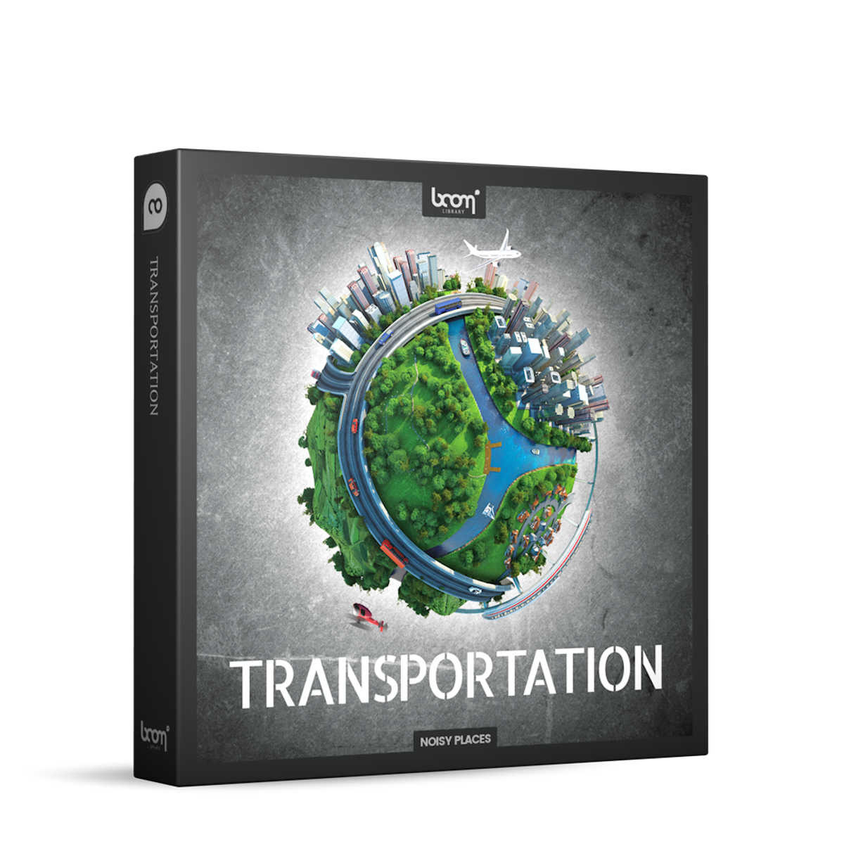 BOOM Library - Transportation Sample Packs Software GUI Artwork