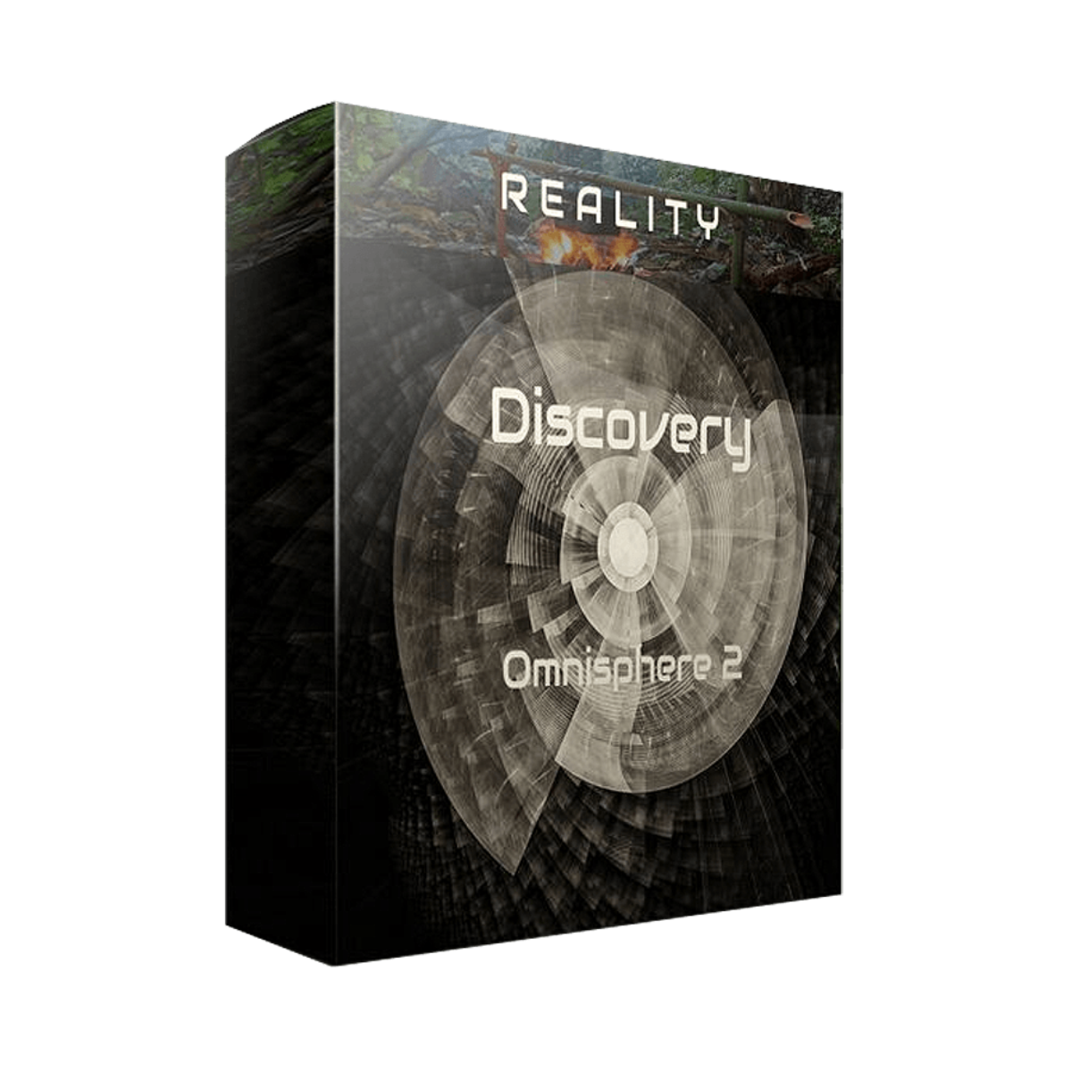 Triple Spiral Audio - Discovery Reality Presets Software GUI Artwork