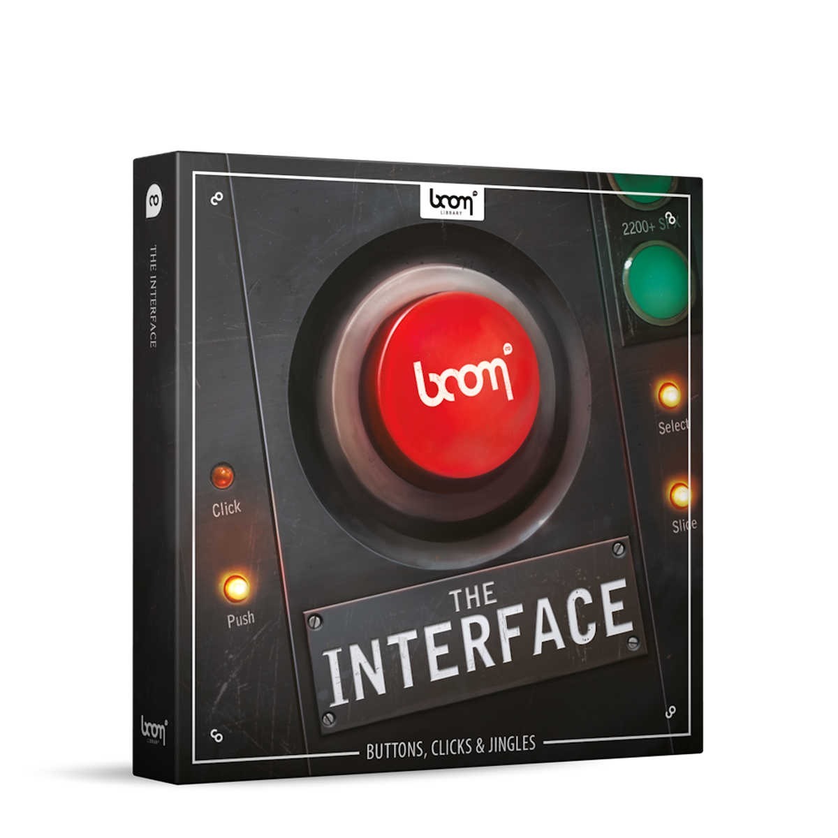 BOOM Library - The Interface Sample Packs Software GUI Artwork
