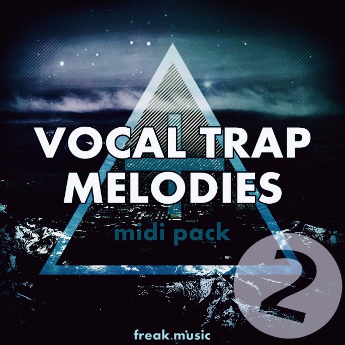Cloudy Samples - Vocal Trap Melodies 2 Sample Packs Software GUI Artwork