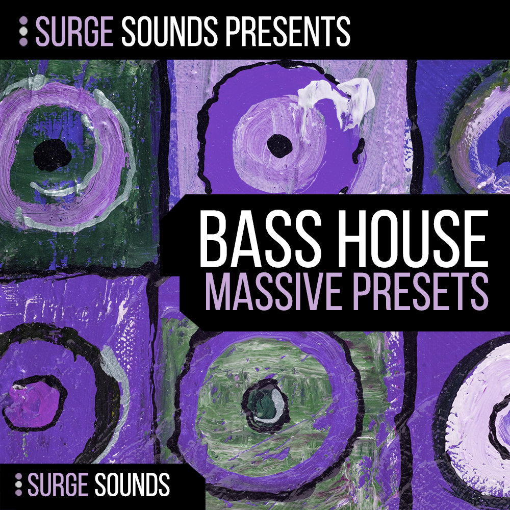 Surge Sounds - Bass House Presets Software GUI Artwork