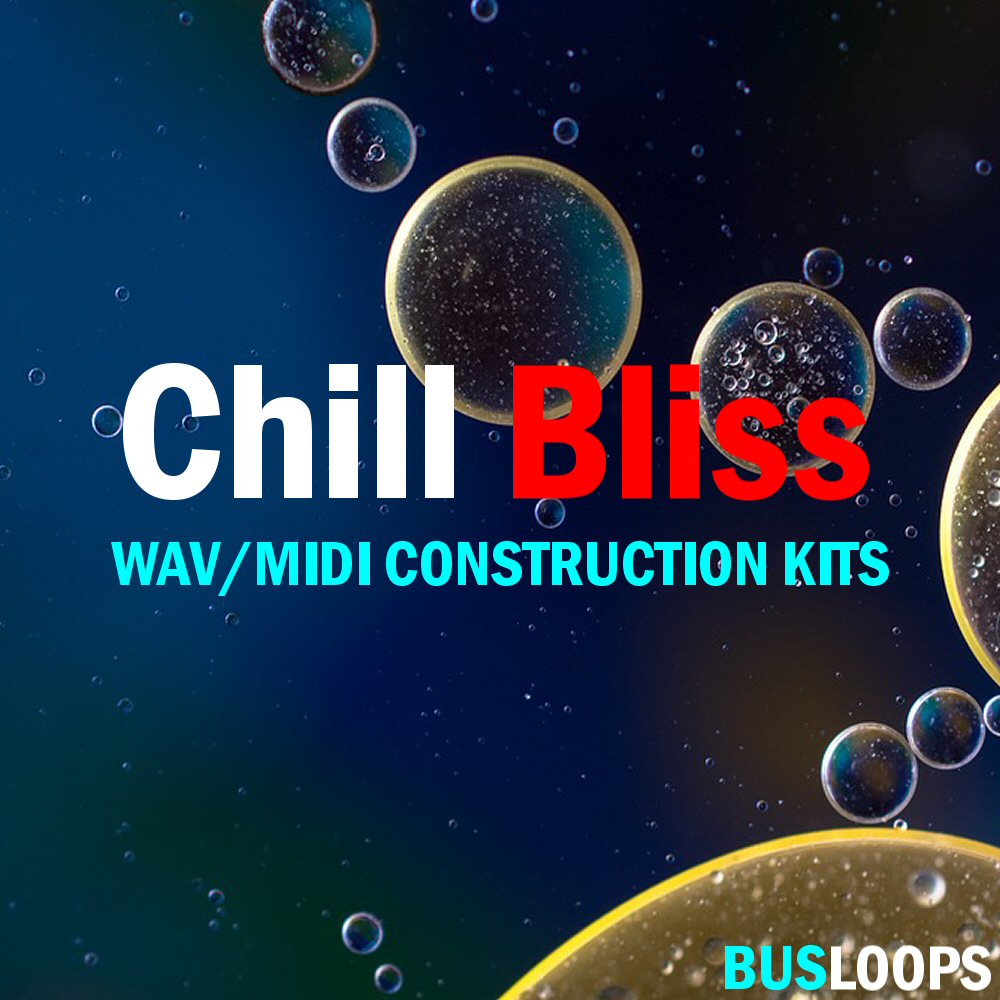 Busloops - Chill Bliss Sample Packs Software GUI Artwork