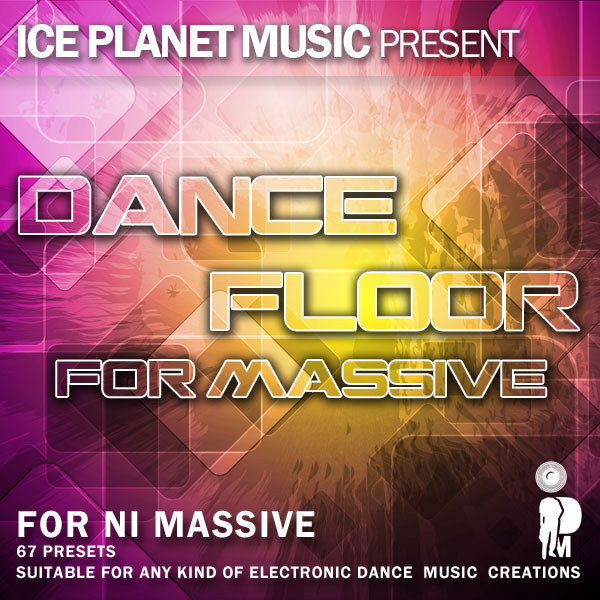 Ice Planet Music - Dance Floor for Massive Presets Software GUI Artwork