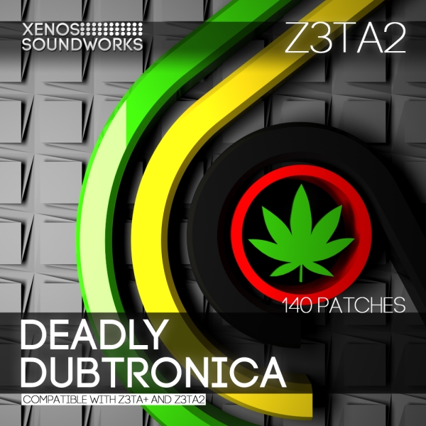 Xenos Soundworks - Deadly Dubtronica - Z3ta Presets Software GUI Artwork