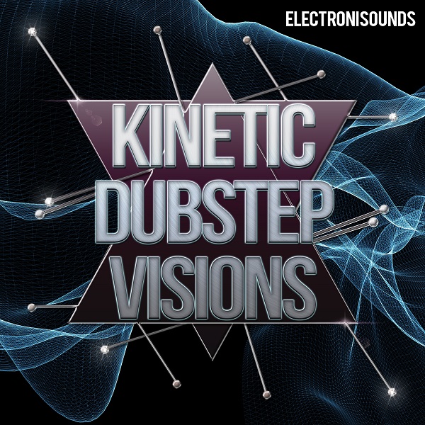 Electronisounds - Kinetic Dubstep Visions Sample Packs Software GUI Artwork