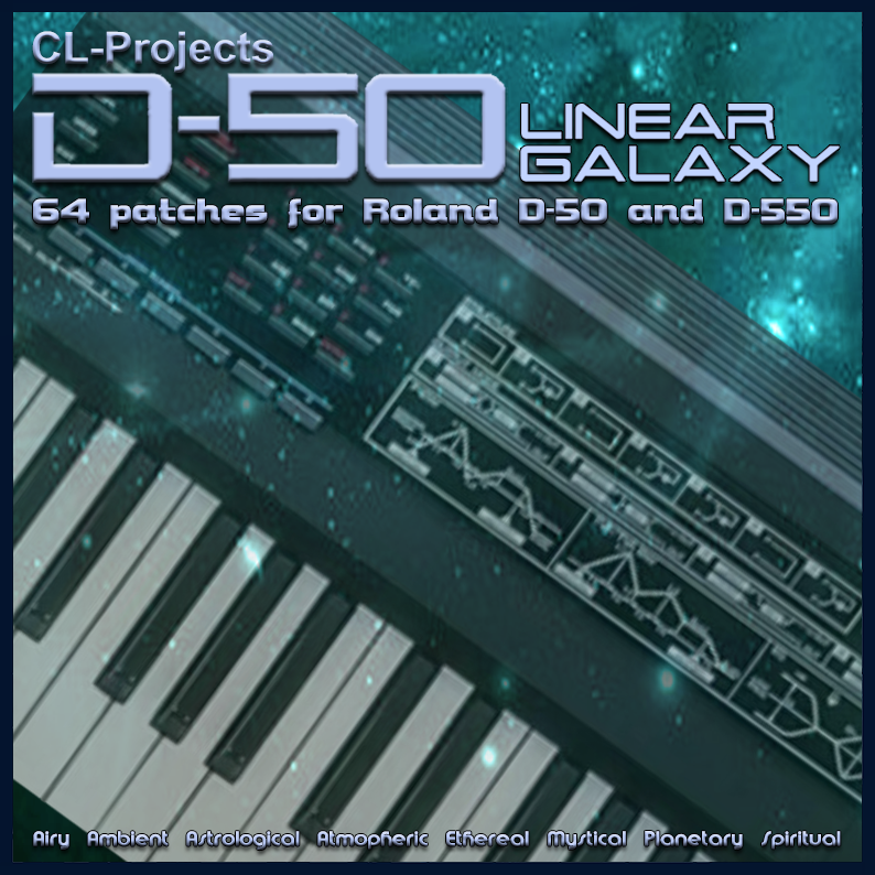 CL-Projects - Linear Galaxy Presets Software GUI Artwork