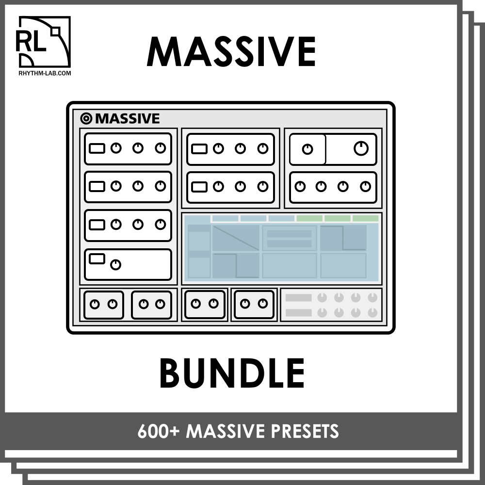 Rhythm Lab - Massive Bundle Presets Software GUI Artwork