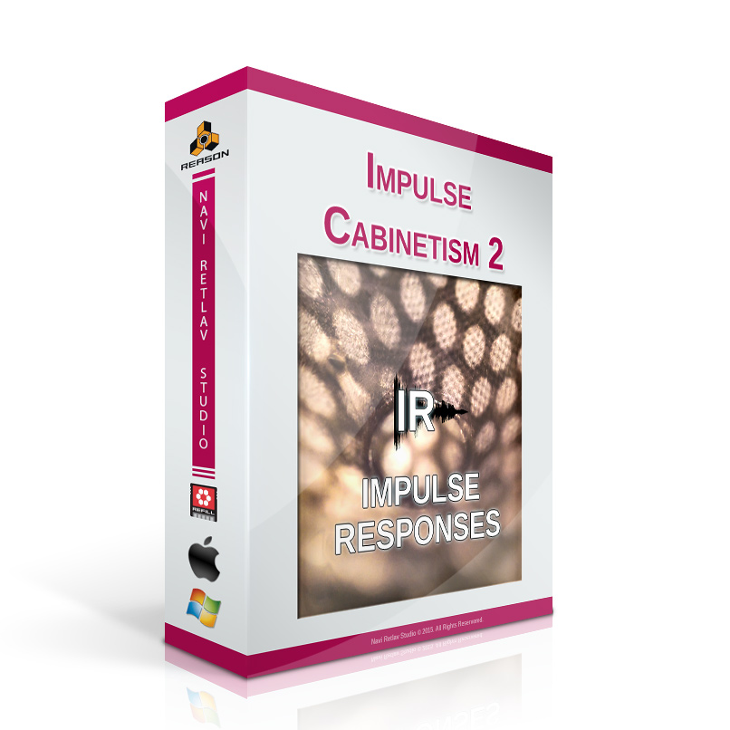 Navi Retlav Studio - NRS - Impulse Cabinetism 2 Sample Packs Software GUI Artwork