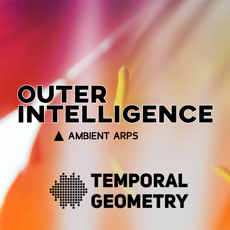 Temporal Geometry - Outer Intelligence Sample Packs Software GUI Artwork