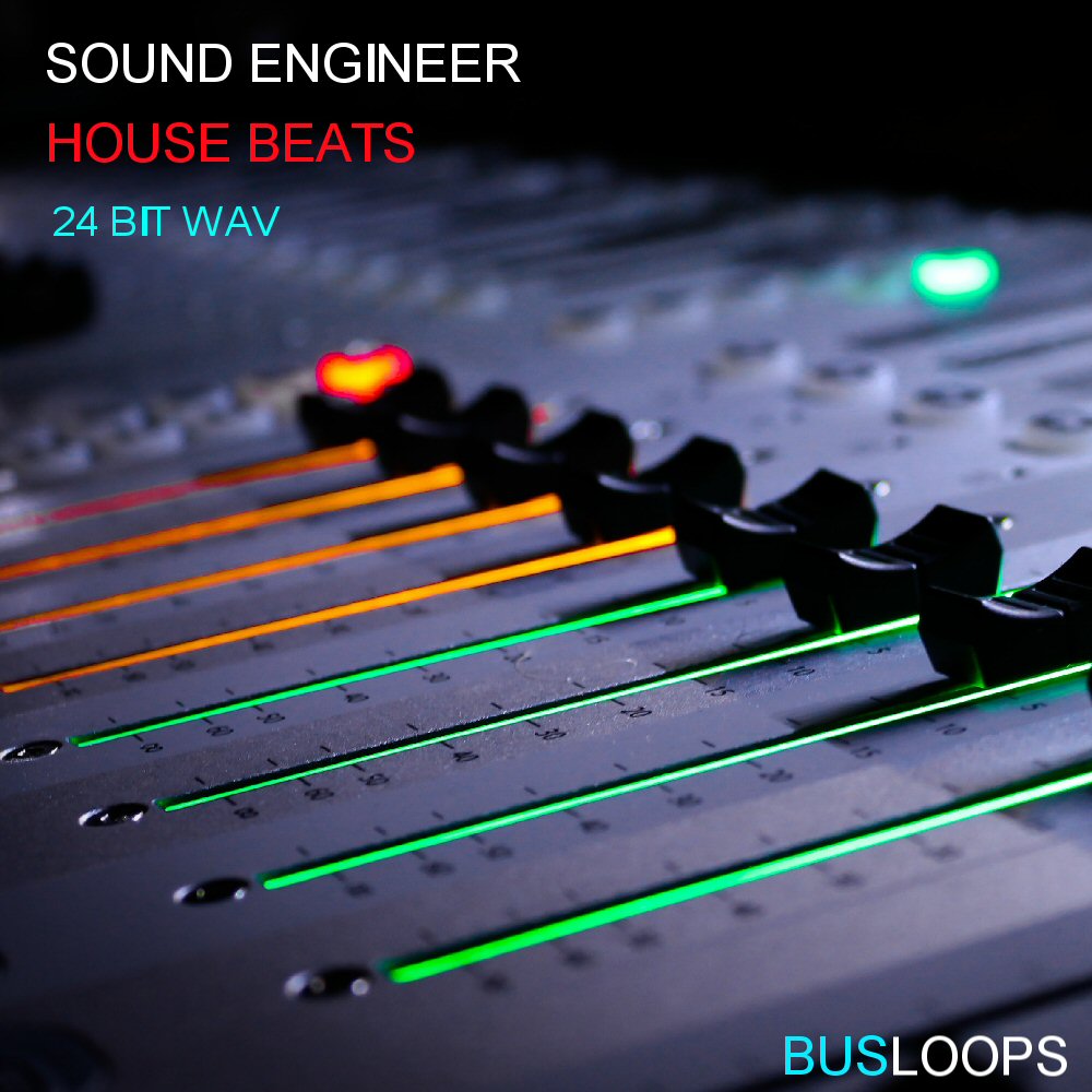 Busloops - Sound Engineer House Beats Sample Packs Software GUI Artwork